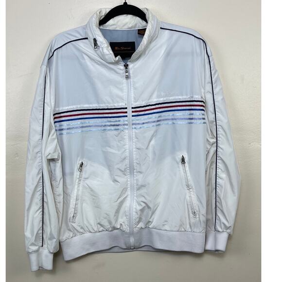Ben Sherman Other - Y2K Ben Sherman Track Windbreaker with Zip up Hood XL